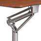 Mobile Sit-Down, Stand-Up Computer Ergonomic Desk by Flash Furniture | Desks | Modishstore-17