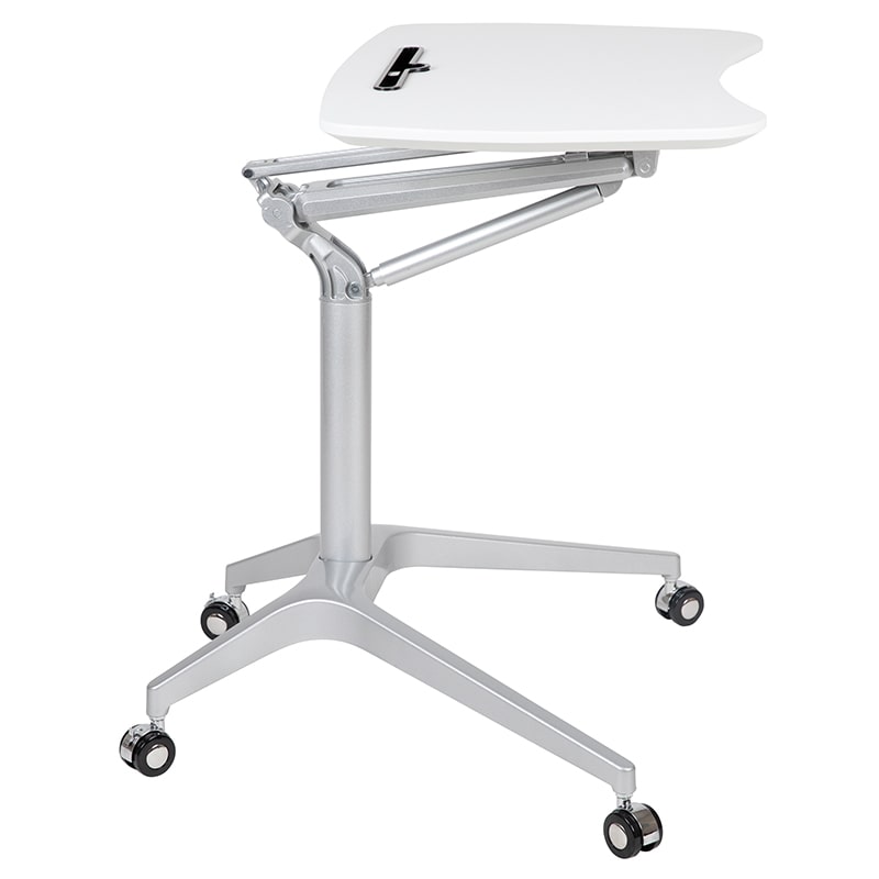 Mobile Sit-Down, Stand-Up Computer Ergonomic Desk by Flash Furniture | Desks | Modishstore - 15