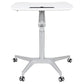 Mobile Sit-Down, Stand-Up Computer Ergonomic Desk by Flash Furniture | Desks | Modishstore-22