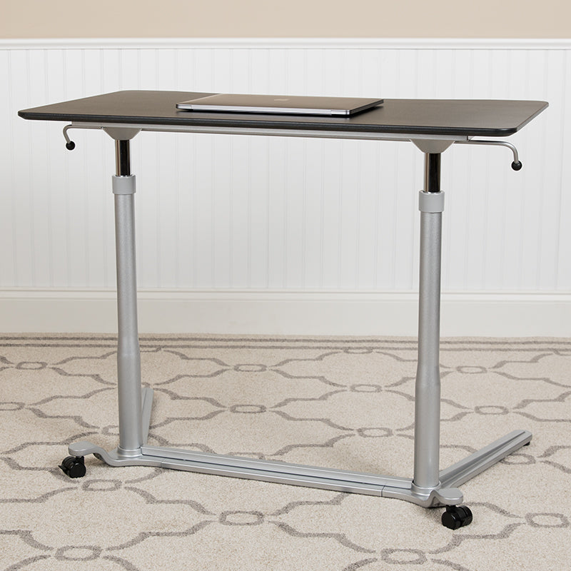 Sit-Down, Stand-Up Computer Ergonomic Desk by Flash Furniture | Desks | Modishstore - 10