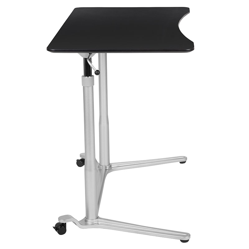 Sit-Down, Stand-Up Computer Ergonomic Desk by Flash Furniture | Desks | Modishstore - 2