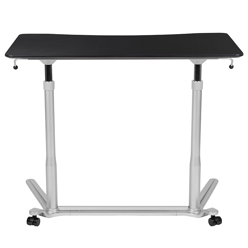 Sit-Down, Stand-Up Computer Ergonomic Desk by Flash Furniture | Desks | Modishstore - 5