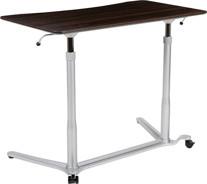 Sit-Down, Stand-Up Computer Ergonomic Desk by Flash Furniture | Desks | Modishstore-33