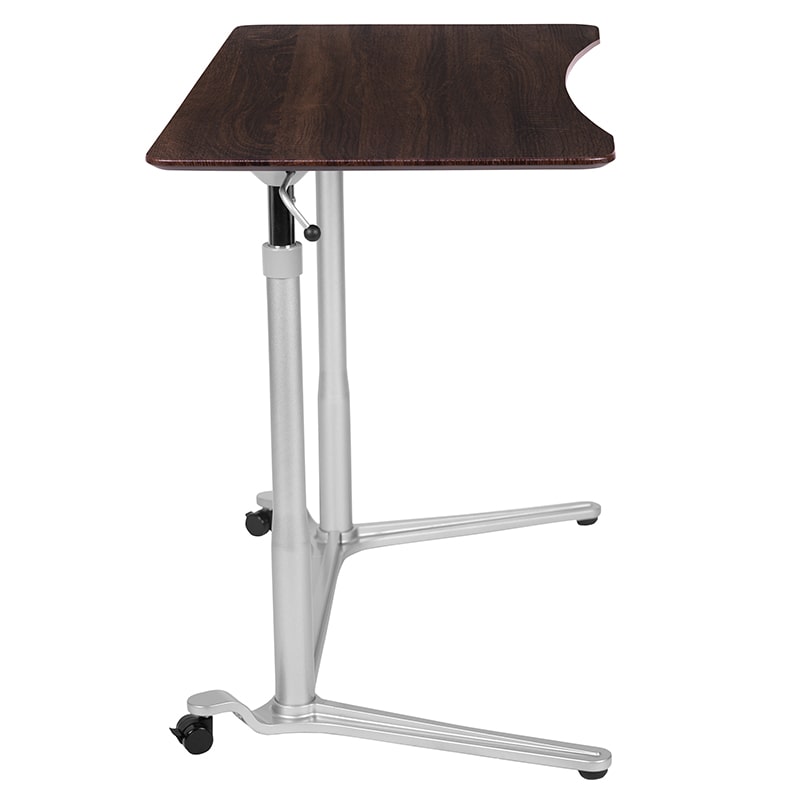 Sit-Down, Stand-Up Computer Ergonomic Desk by Flash Furniture | Desks | Modishstore - 14
