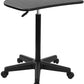 Black Sit to Stand Mobile Laptop Computer Desk | Desks | Modishstore - 2