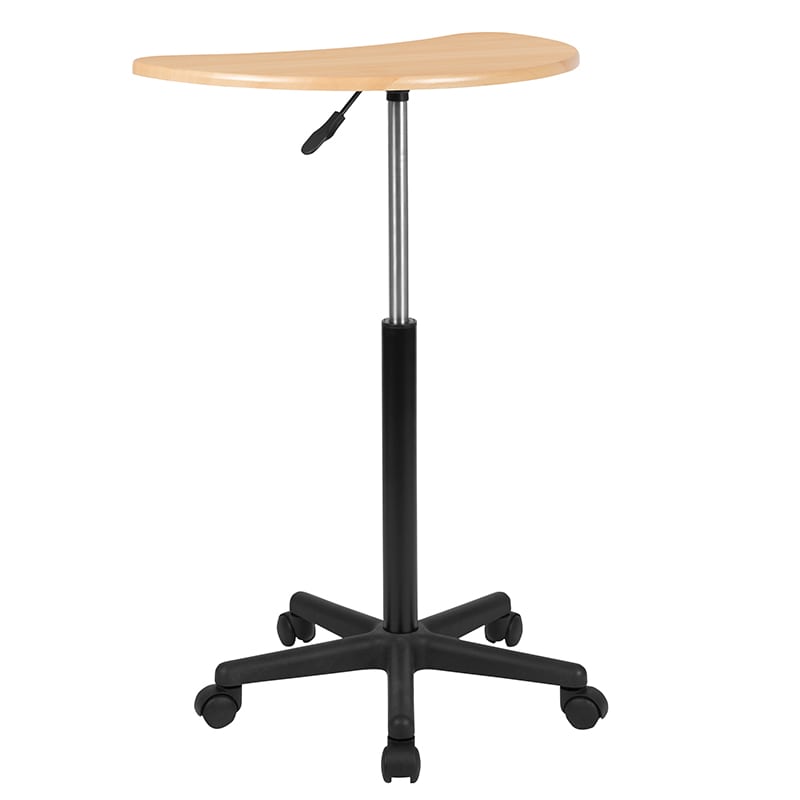 Stand Mobile Laptop Computer Desk by Flash Furniture | Desks | Modishstore - 4