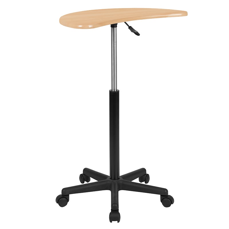 Stand Mobile Laptop Computer Desk by Flash Furniture | Desks | Modishstore - 6