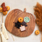 Hand Carved Pumpkin Tray By Kalalou | Decorative Trays & Dishes | Modishstore - 2