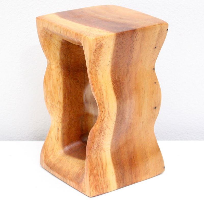 Haussmann Mini Natural Stool 4" Sq - Set of 2 | Stools & Benches | Modishstore