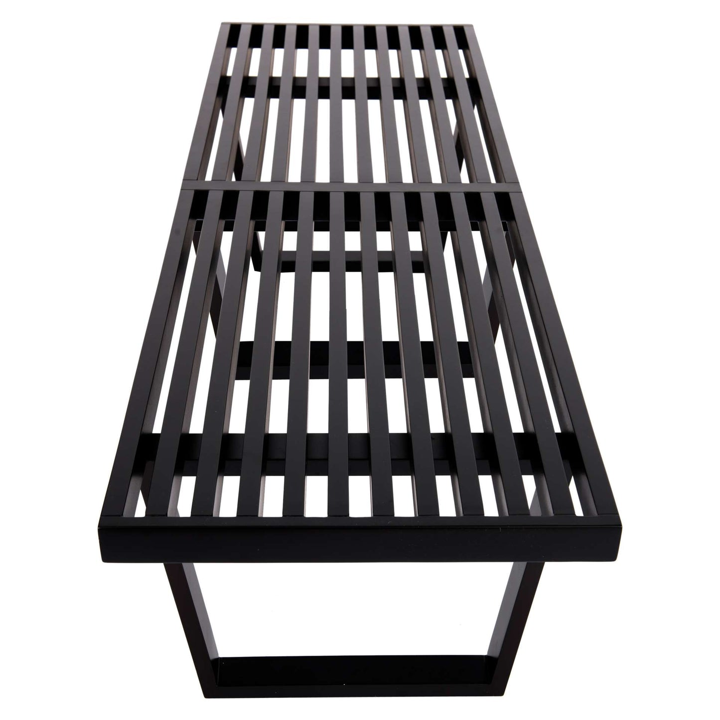 LeisureMod Mid-Century Inwood Platform Bench - 6 Feet | Benches | Modishstore - 2