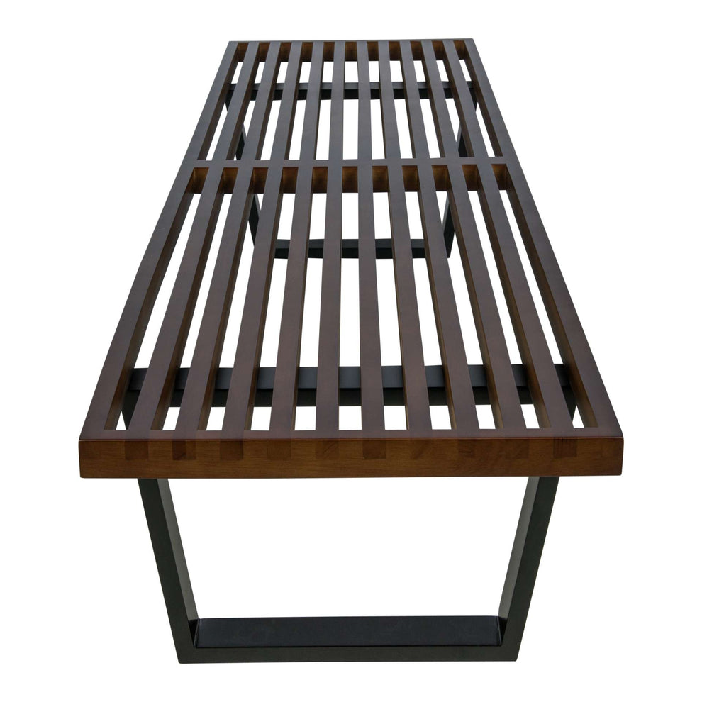 LeisureMod Mid-Century Inwood Platform Bench - 6 Feet | Benches | Modishstore - 2