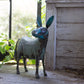 Kalalou Reclaimed Metal Donkey | Modishstore | Animals & Pets