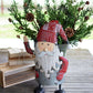 Recycled Iron Santa With Military Canister S/2 By Kalalou-3