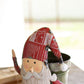 Recycled Iron Santa With Military Canister S/2 By Kalalou-4