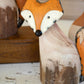 Set Of Two Recycled Wood And Iron Foxes By Kalalou | Animals & Pets | Modishstore - 2