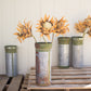 Kalalou Recycled Metal Ammunition Canister Vase - Set Of 2 | Modishstore | Vases
