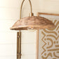 Antique Brass  Wall Light With Rattan Shade | Wall Lamps |  Modishstore 