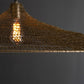 Large Wire Hat Pendant Lamp By Kalalou | Pendant Lamps | Modishstore - 2