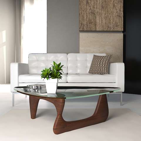 LeisureMod Imperial Triangle Coffee Table | Coffee Tables | Modishstore - 9