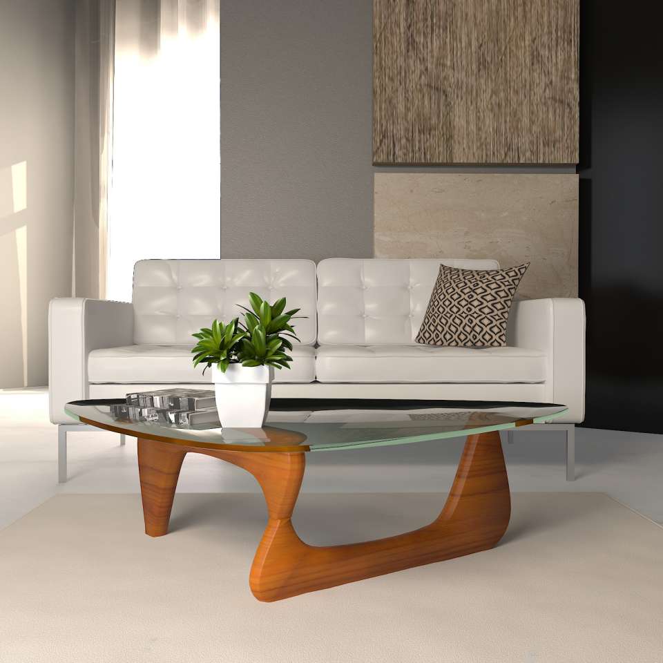 LeisureMod Imperial Triangle Coffee Table | Coffee Tables | Modishstore - 17