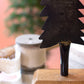 Painted Iron Christmas Trees With Wooden Bases Set Of 2 By Kalalou | Christmas Trees |  Modishstore  - 2