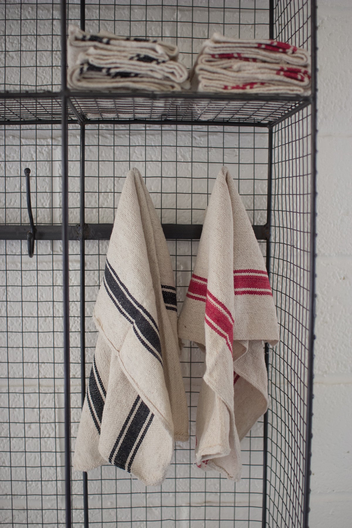 Kalalou Cotton Kitchen Towels - Set Of 12-2