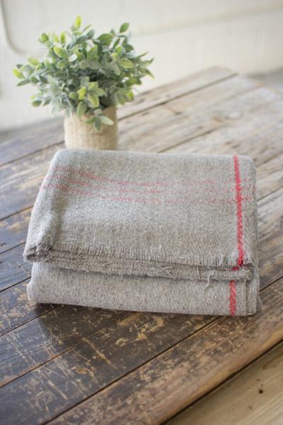 Kalalou Wool Blanket | Modishstore | Throws