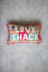 Love Shack Kantha Pillow By Kalalou
