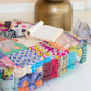 Square kantha floor cushion By Kalalou-3