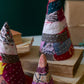 Set Of Three Small Kantha Christmas Topiaries By Kalalou | Christmas Trees | Modishstore - 3