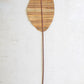 Tear Drop Natural Hogla Leaf With Stem | Wall Decor |  Modishstore 