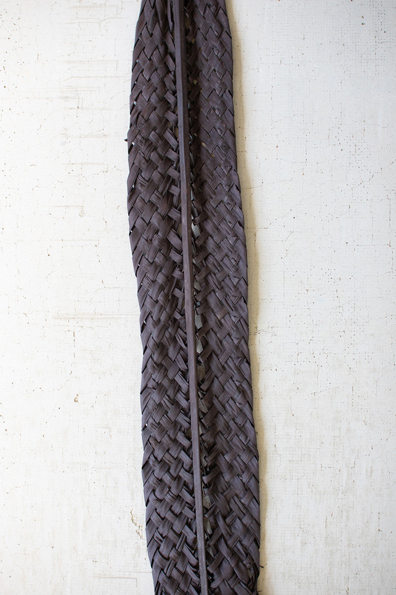 Woven Kejur Leaf- Black |  |  Modishstore  - 2