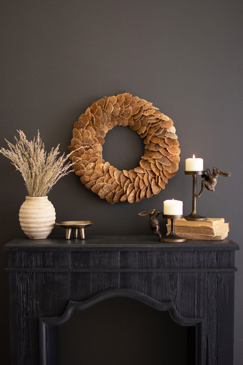 Sponge Mushroom Wreath By Kalalou | Wreath | Modishstore