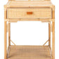 Safavieh Bea 1 Drawer 1 Shelf Nightstand - Natural | Nightstands | Modishstore - 2