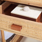 Safavieh Bea 1 Drawer 1 Shelf Nightstand - Natural | Nightstands | Modishstore - 4