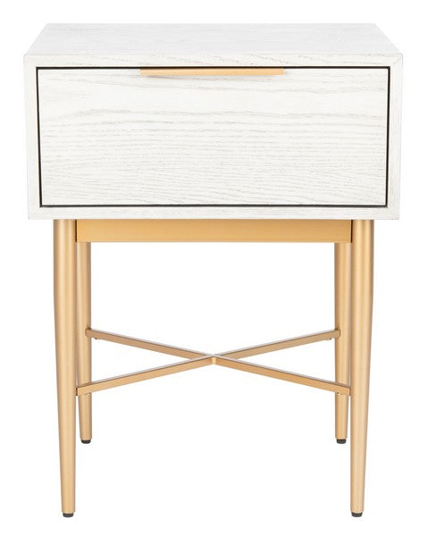 Safavieh Pierre One Drawer Nightstand | Nightstands | Modishstore - 1