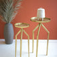 Aluminum Cocktail Tables - Antique Brass Set Of 2 By Kalalou | Side Tables |  Modishstore 