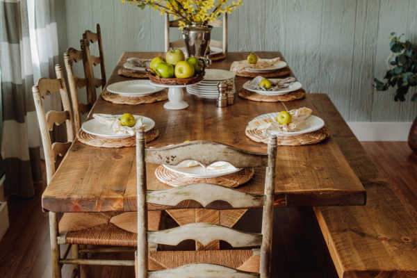 Napa East Reclaimed Wood Industrial Farm Harvest Dining Table | Modishstore | Dining Tables | 1126  -6