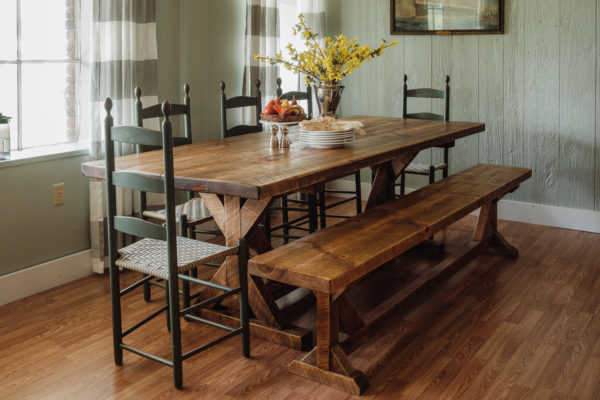 Napa East Reclaimed Wood Industrial Farm Harvest Dining Table | Modishstore | Dining Tables | 1126  -7