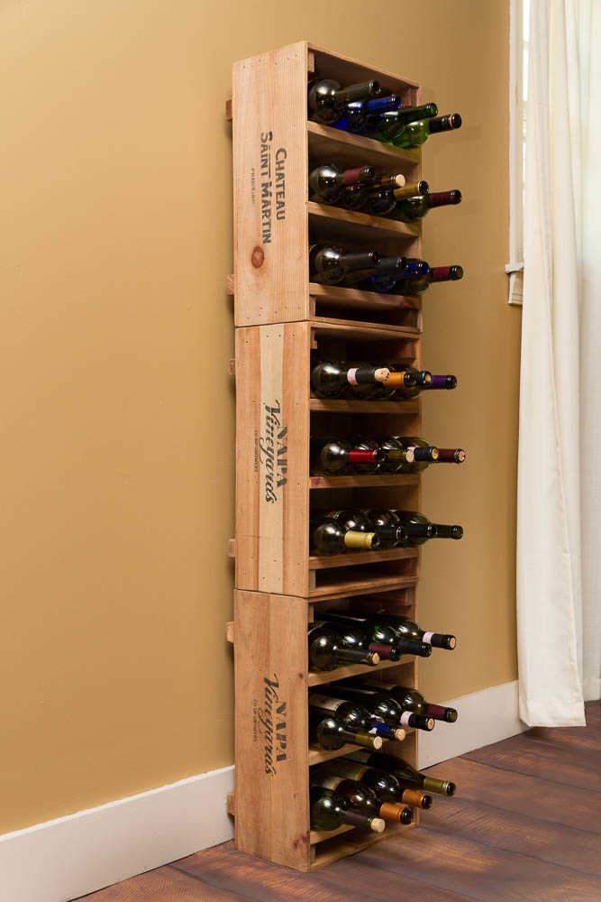 Napa East Wine Crate 12 Bottle Wine Rack-9