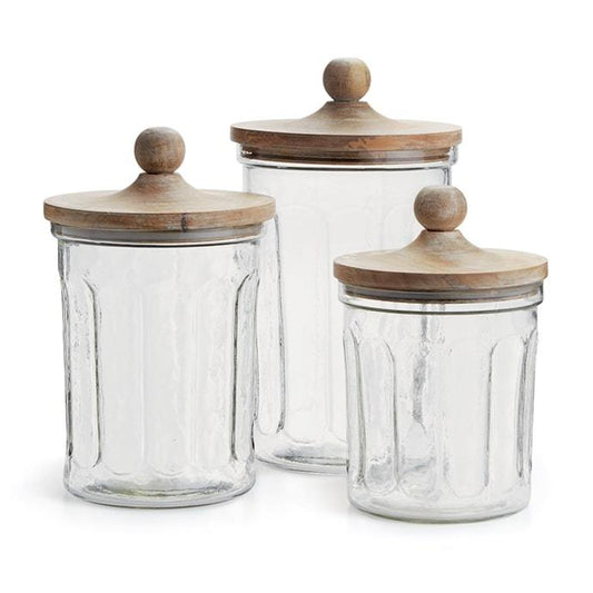 Olive Hill Canisters by Napa Home & Garden, Set Of 3 | Jars & Canisters | Modishstore