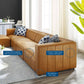 Modway Bartlett Vegan Leather Vegan Leather 5-Piece Sectional Sofa | Sofas | Modishstore-10