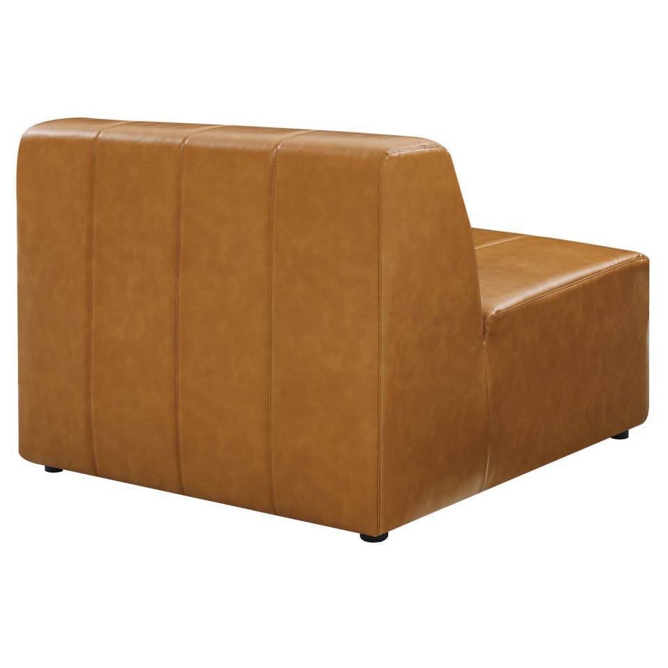 Modway Bartlett Vegan Leather Vegan Leather 5-Piece Sectional Sofa | Sofas | Modishstore-12