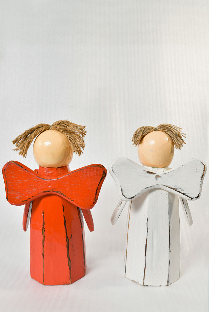 Celeste Christmas Angels -Red & White-by Artisan Living ALX106-3