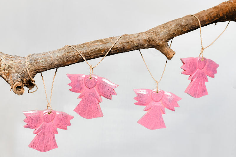 Christmas Angels- String of 5 Ornaments ALX102-2