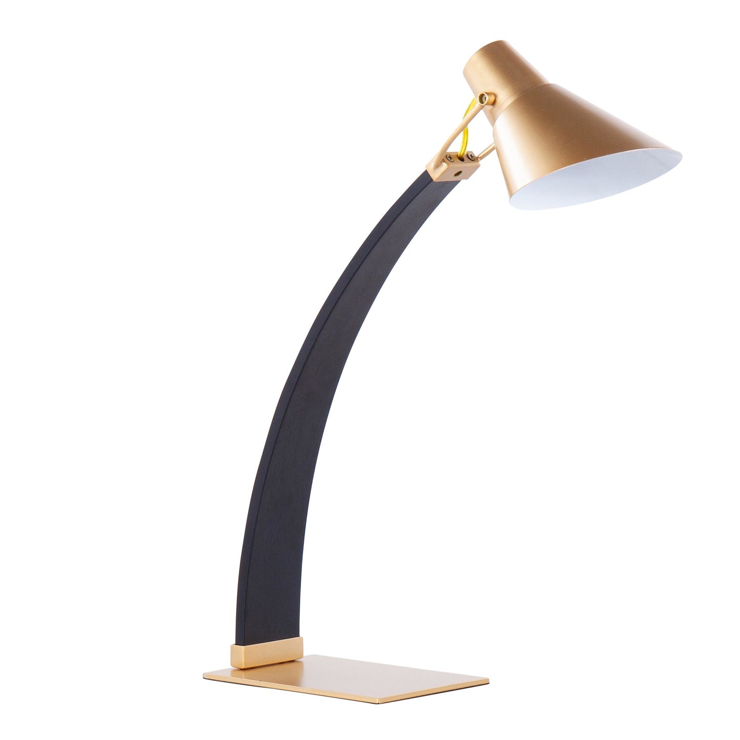 Noah Table Lamp Black Gold By LumiSource | Table Lamps | Modishstore - 2