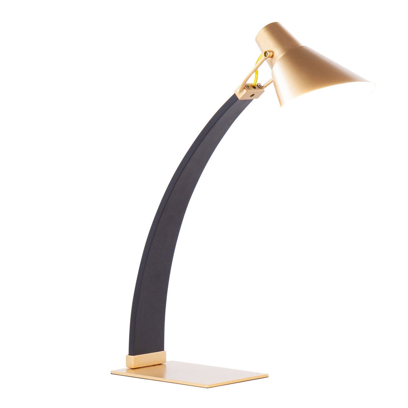 Noah Table Lamp Black Gold By LumiSource | Table Lamps | Modishstore
