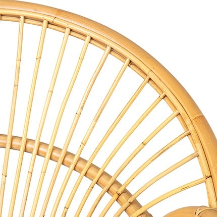 Aleia Rattan Occasional Chair by Jeffan | Outdoor Chairs | Modishstore - 4