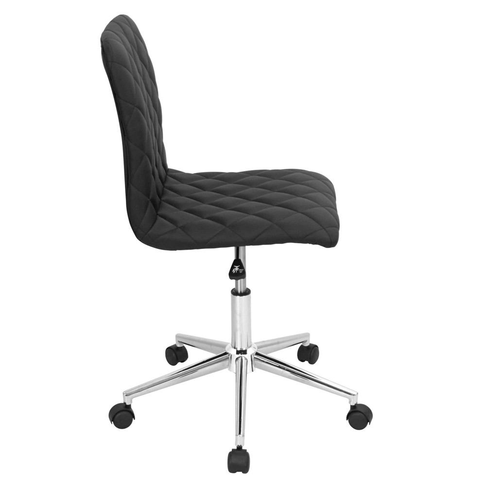 LumiSource Caviar Height Adjustable Office Chair with Swivel-4