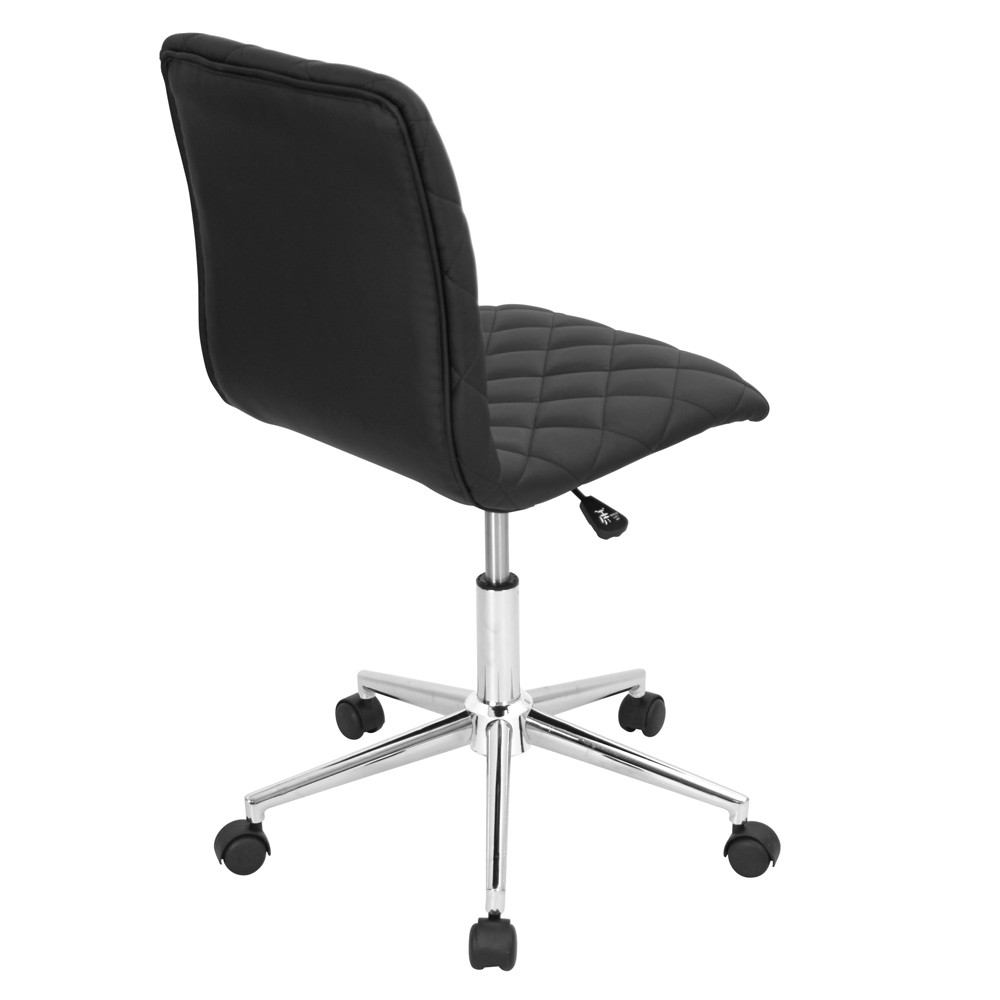 LumiSource Caviar Height Adjustable Office Chair with Swivel-5